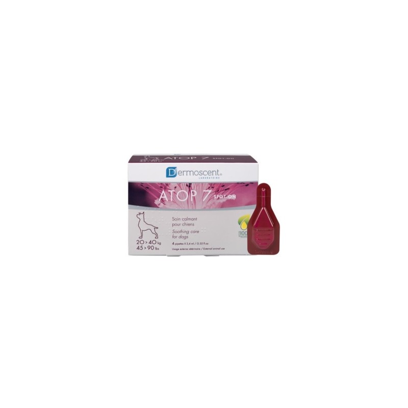 Hundenpflege LDCA 20- 40 kg Dermoscent Atop-7 CN (x4)