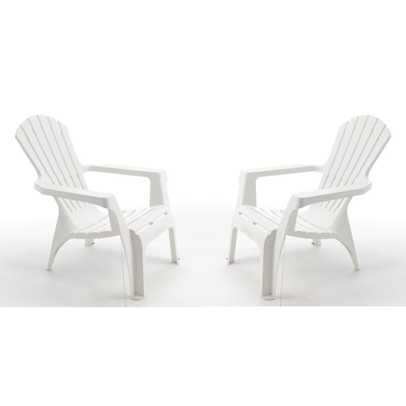 2er-Set Sessel Wilsa Garden Adirondack