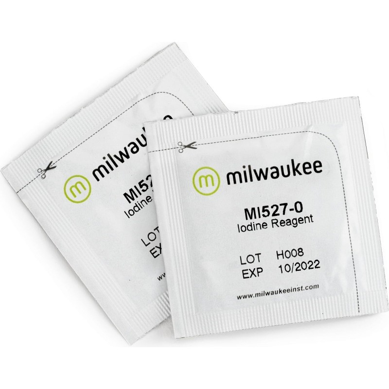 Milwaukee MI527-25 Pulverreagenz Iodin - 25 Stk