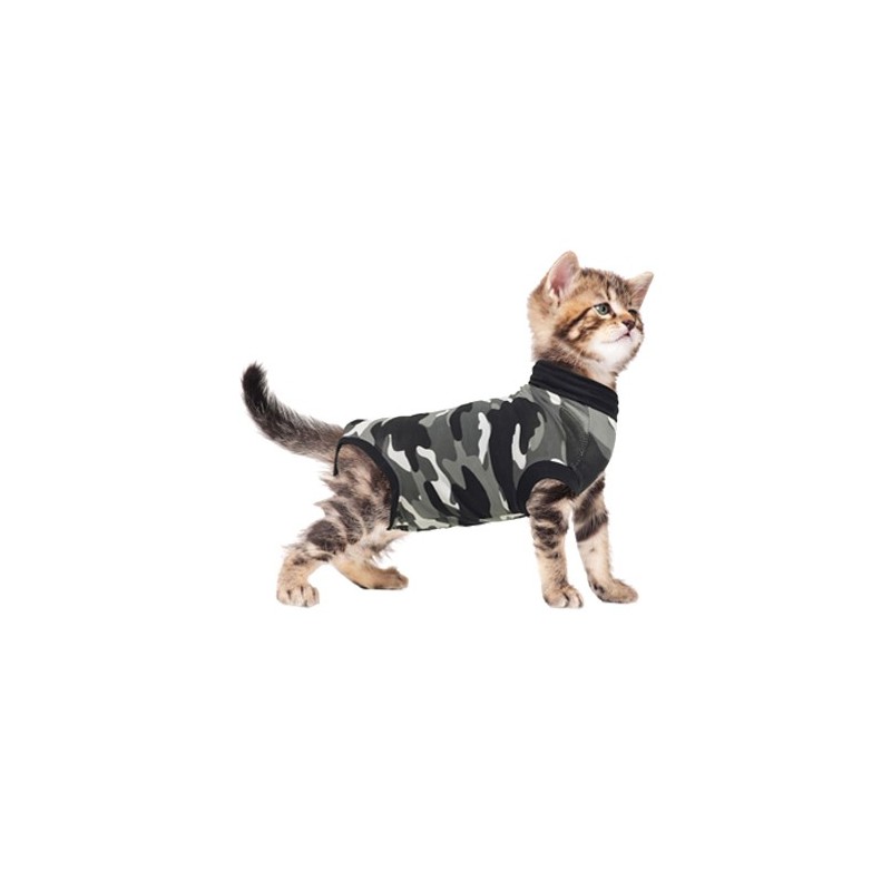 Suitical Recovery Suit Katze - Grau - XXXS