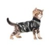 Suitical Recovery Suit Katze - Grau - XXXS