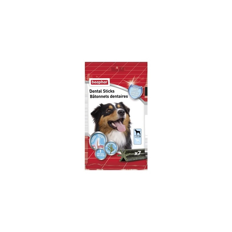 Beaphar Dental Sticks - Medium / Large (mehr als 10 kg) - 182 g