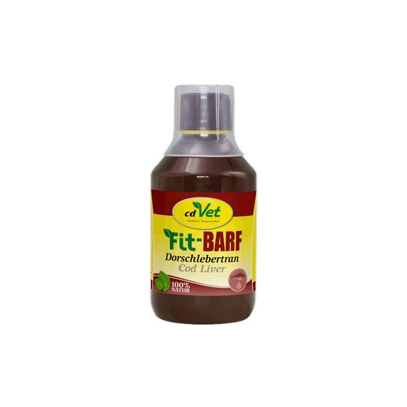 cdVet Fit-BARF Dorschlebertran - 100 ml