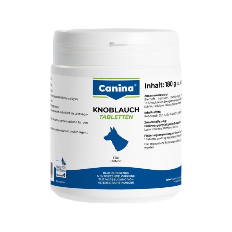 Canina Knoblauch Tabletten - 180 g