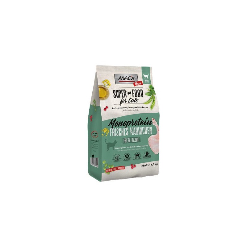 MAC's Adult Monoprotein Katzenfutter - Kaninchen - 300 g