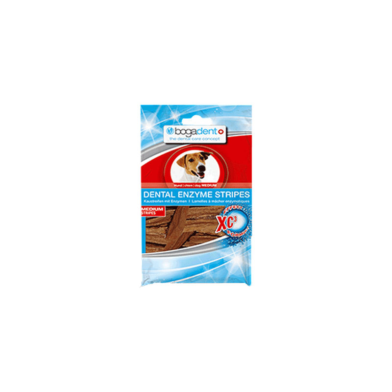 Bogadent Enzyme Stripes Hund - Maxi - 100 g