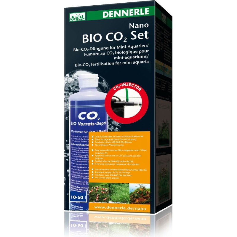 B-WARE - Dennerle Nano Bio CO2 Komplett Set - Neu, Verpackung defekt