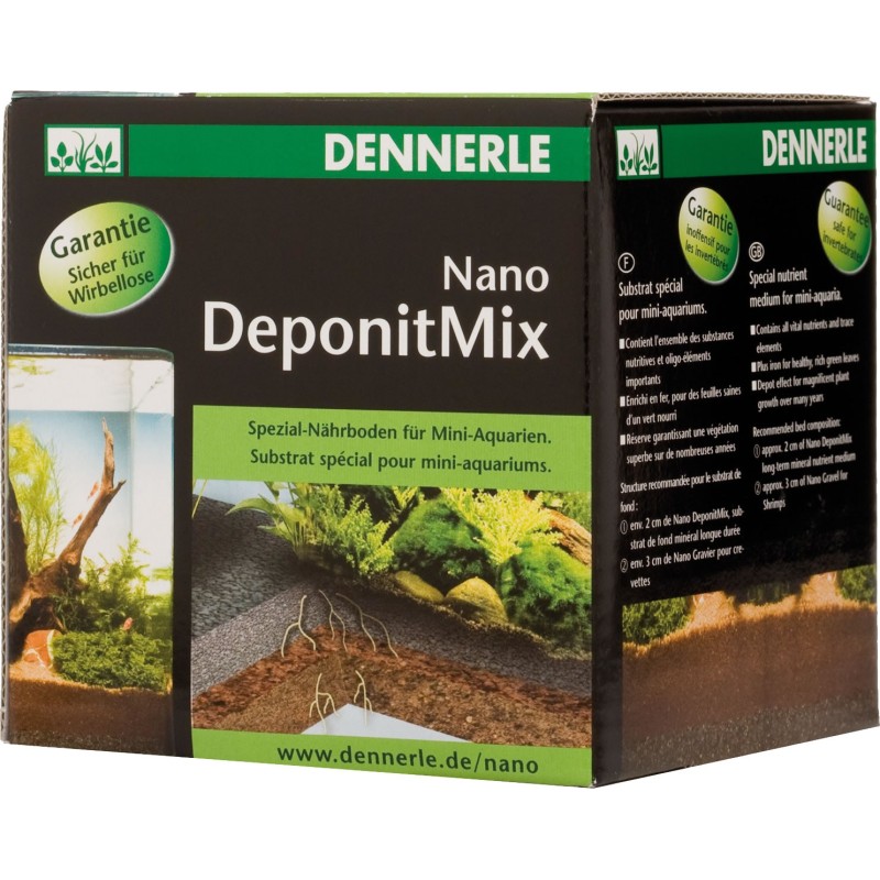 B-WARE - Dennerle Nano Deponit Mix - 1 kg - Neu, Verpackung defekt