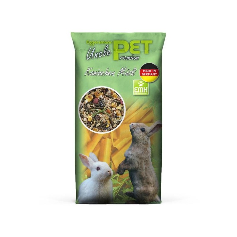 Eggersmann Uncle Pet - Premium Kaninchen Müsli 15 kg