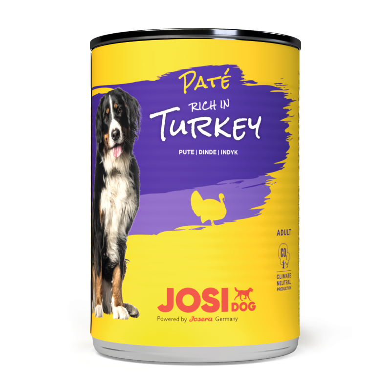 JosiDog Paté Turkey 12x400g