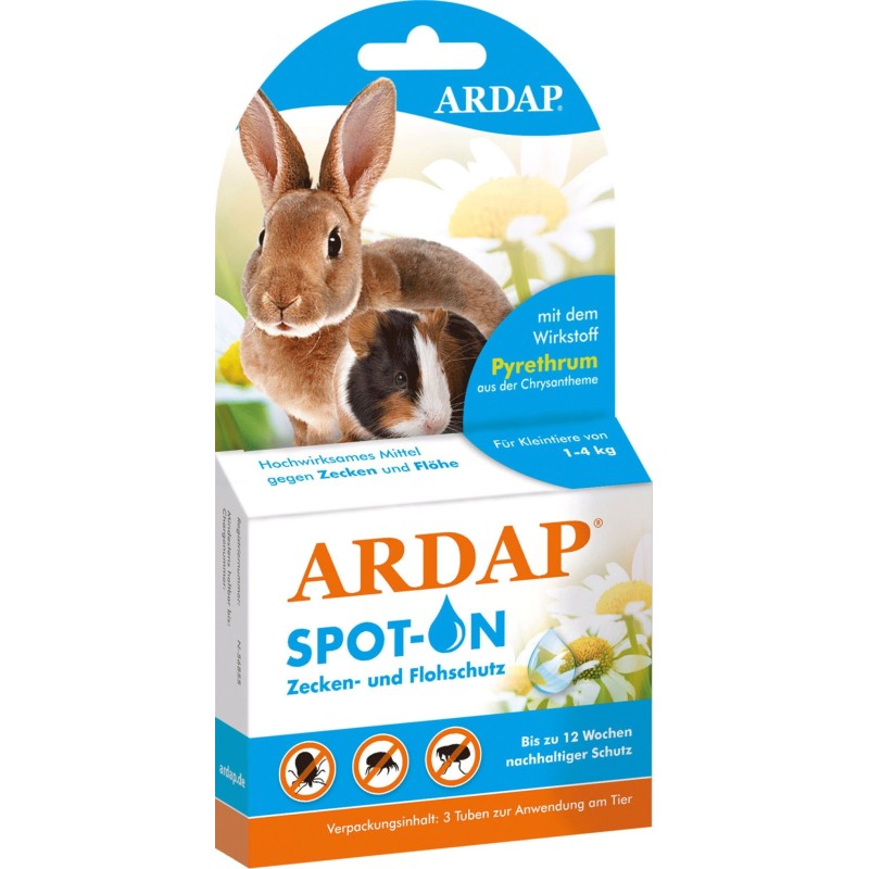 ARDAP Spot-On für Kleintiere und Nager - 3 Stk