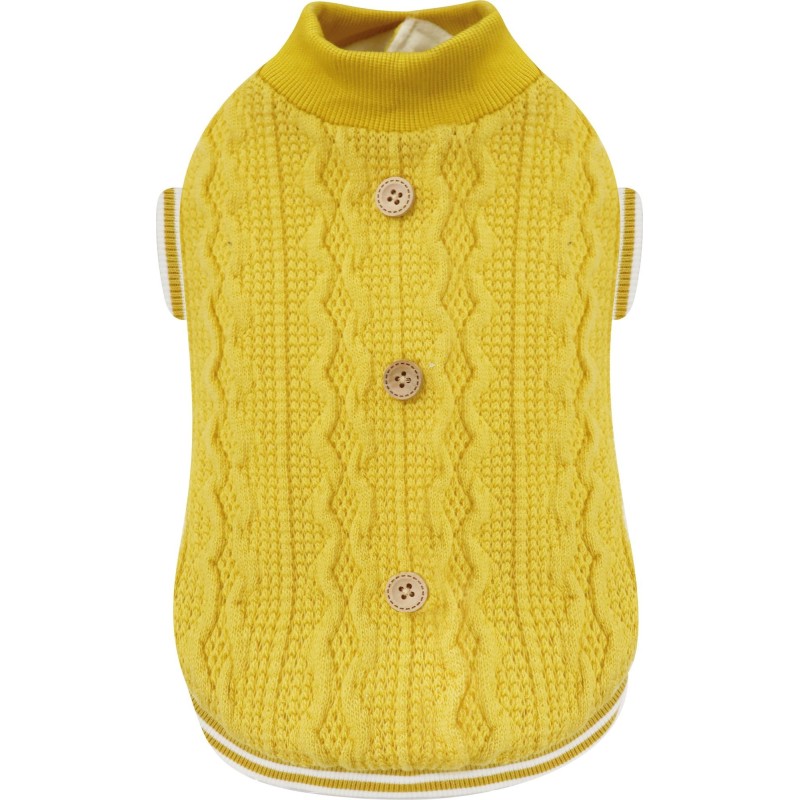 Croci Pullover Tresser Senf - 25 cm