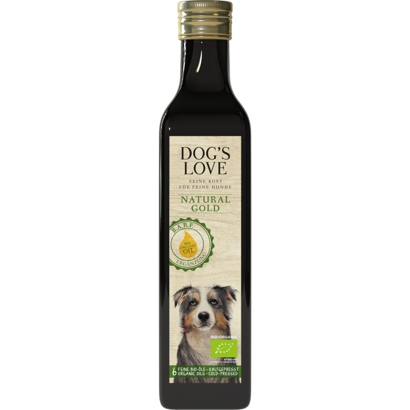 DOG'S LOVE BIO-Ölmischung Natural Gold , 250 ml