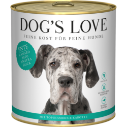 DOG'S LOVE Adult Ente , 800 g