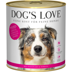 DOG'S LOVE Adult Pferd , 800 g