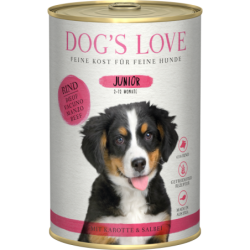 DOG'S LOVE Junior Rind - 400 g