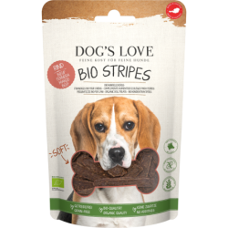 DOG'S LOVE Soft Stripes BIO Rind - 150 g