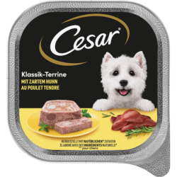 Cesar Klassik-Terrine mit zartem Huhn - 300 g