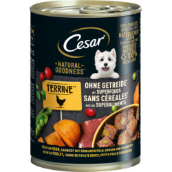 Cesar Natural Goodness Terrine reich an Huhn - 400 g