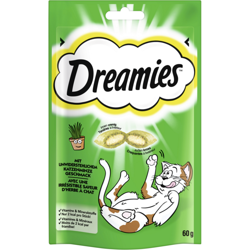 Dreamies Katzensnacks mit Katzenminze - 60 g