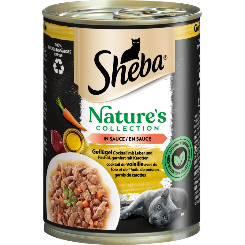 Sheba Nature's Collection in Sauce Geflügel mit Leber - 400 g