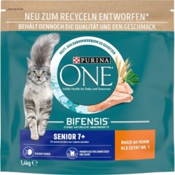 PURINA ONE Senior 7+ mit Huhn und Vollkorn - 1,40 kg