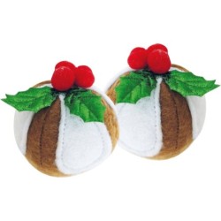 Croci XMAS Pudding 6x7 cm 2 Stk. - 1 Set