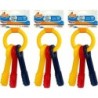 Hundespielzeug Nylabone Puppy Teething Keys - Bacon XS