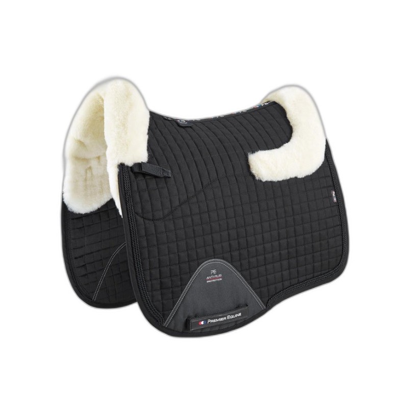 Dressurmatte Sattelpad synthetisch integriert Premier Equine Pony