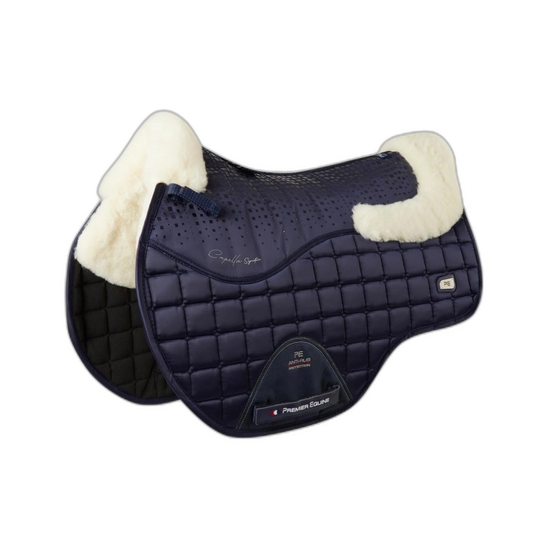 Springschabracke aus Merinowolle Premier Equine Capella CC Square