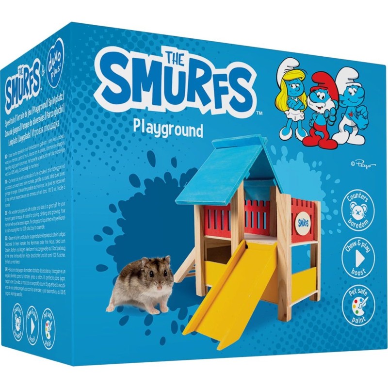 Duvoplus Die Schlümpfe Spielplatz 25x20x21 cm - 1 Stk