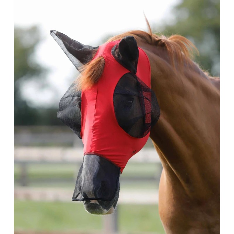 Fliegenmaske Premier Equine Comfort Tech Xtra Lycra