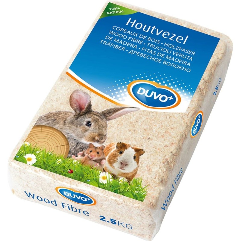 Duvoplus Einstreu Holzfaser - 2,5 kg