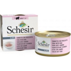 Schesir Dose Jelly 85g - Thunfisch und Schinken