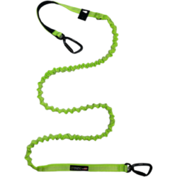 mamo bungee leash 185 cm Leuchtgrün - 25 mm Breite