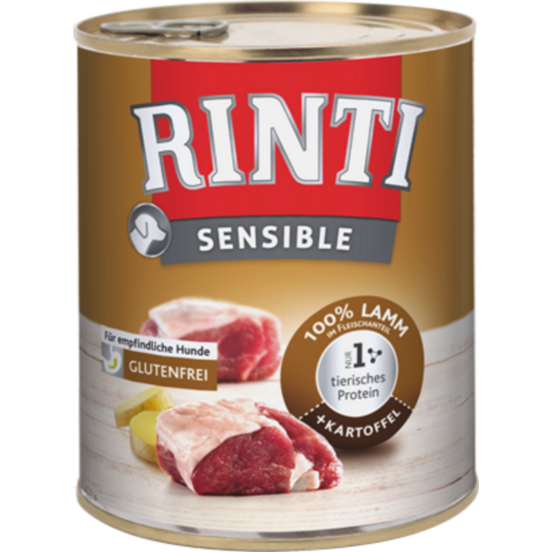 Rinti Sensible Lamm und Kartoffel - 800 g