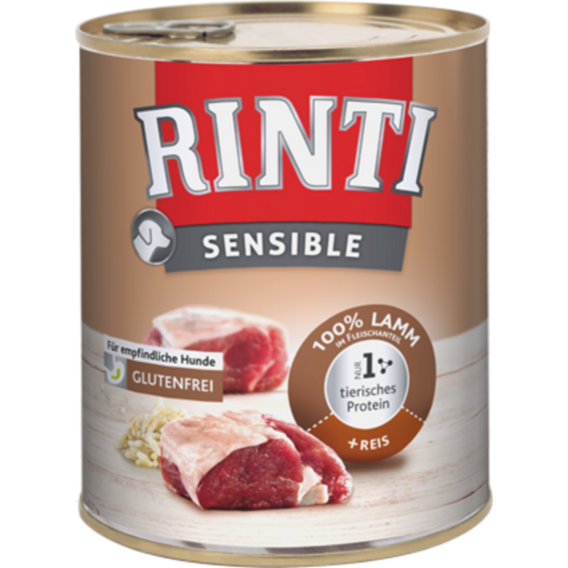 Rinti Sensible Lamm und Reis - 800 g