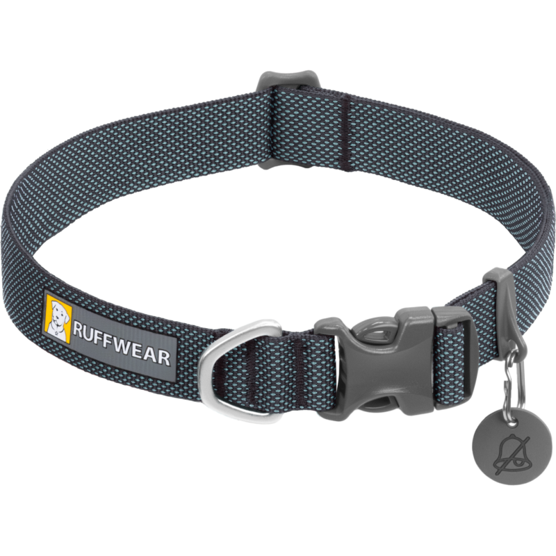 Ruffwear Hi & Light™ Halsband Basalt Gray - 23 - 28 cm