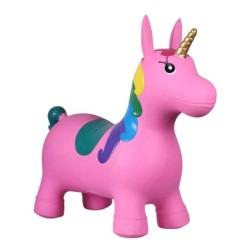 Spielzeug Pferd QHP Jumpy Unicorn