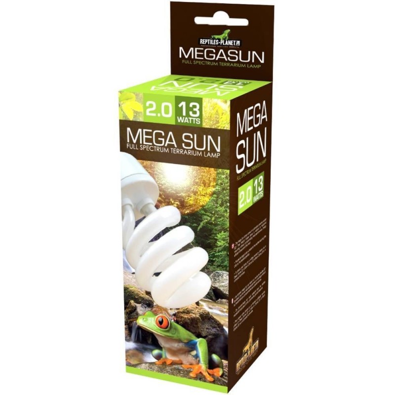 Lampe für die Viehzucht Reptiles Planet Mega Sun UVB 2.0