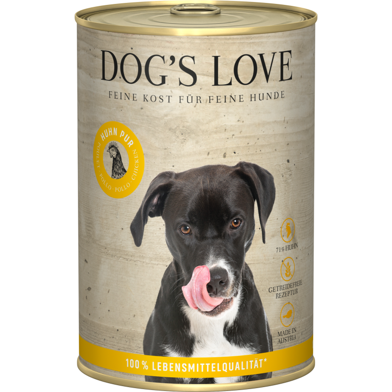 DOG'S LOVE BARF Huhn - 400 g