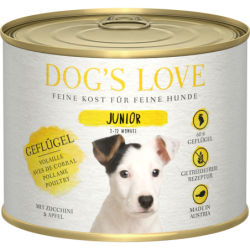 DOG'S LOVE Junior Geflügel - 200 g