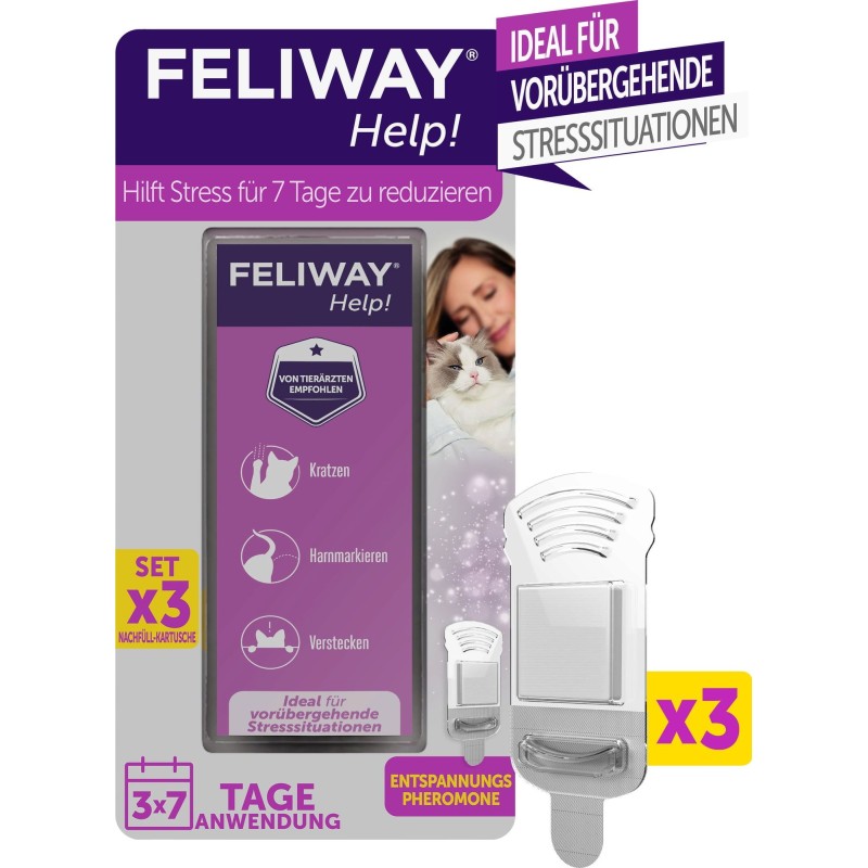 Feliway Help 3x7 Tage Nachfüllung - 1 Pkg