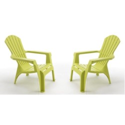 2er-Set Sessel Wilsa Garden Adirondack