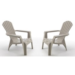 2er-Set Sessel Wilsa Garden Adirondack