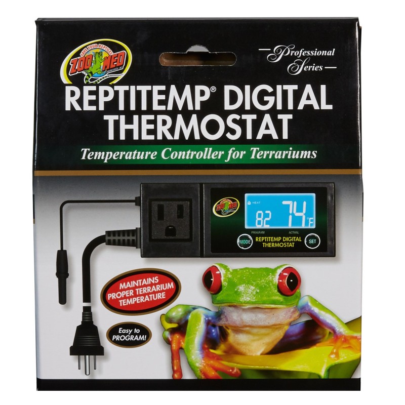 Digitaler Thermostat Zoomed Reptitemp