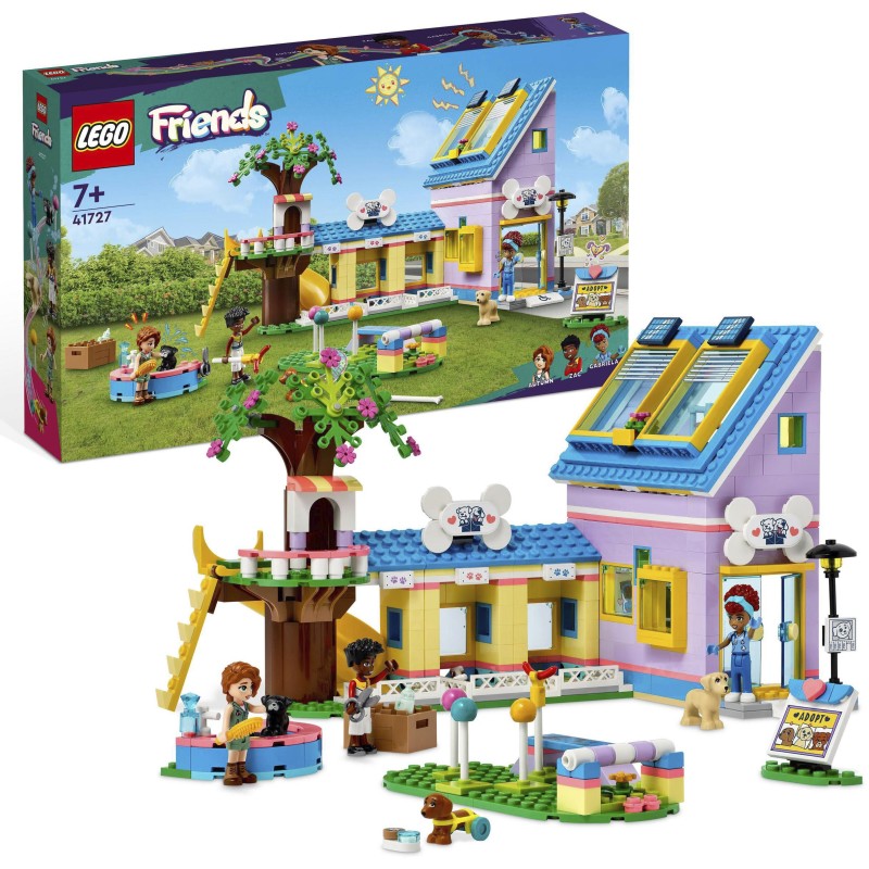 LEGO® Konstruktionsspielsteine »Hunderettungszentrum (41727), LEGO® Friends«, (617 St.), Made in Europe