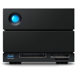 LaCie HDD-NAS-Festplatte »2big Dock Thunderbolt™3«, Anschluss Thunderbolt 3-DisplayPort-SD-/CF-Kartensteckplätze-USB 3.2 Gen-