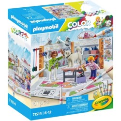 Playmobil® Konstruktions-Spielset »Hundesalon (71514), Color«, (61 St.), Made in Europe