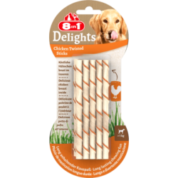 8in1 Delights Twisted Sticks 10 Stück - 1 Pkg